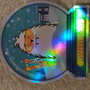 Dec 21 Snow Globe Holographic Christmas